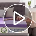 SINWEEK Queen 1.5 Inch Gel Memory Foam Mattress Topper Ventilated Pressure Relief