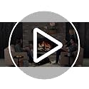 UniFlame Black Wrought Iron Fireplace Tools Set - 5-Piece Fire Tool Kit with Stand