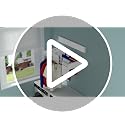 Wall Mounted Drying Rack 31.5 In - Foldable Laundry Space Saver with Stainless Steel Rods - White