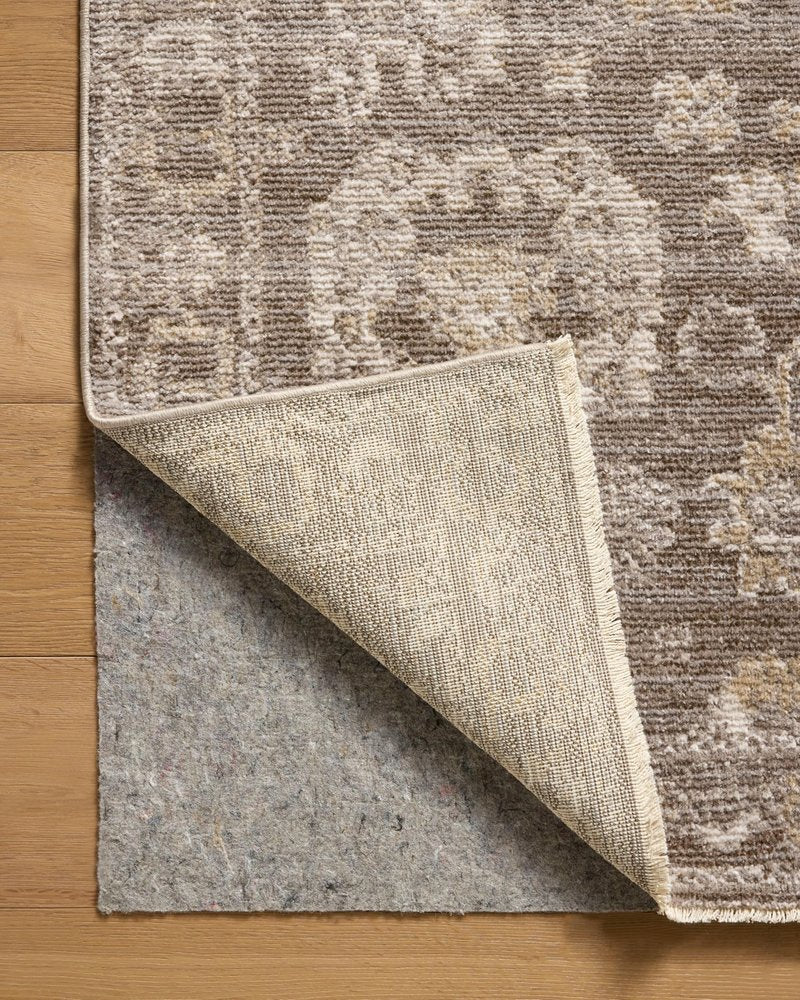 Loloi Magnolia Home by Joanna Gaines Pace Collection PAC-03 Taupe/Wheat 2'-3" x 3'-10" Accent Rug