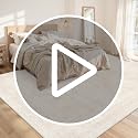 Luxturiy 8x10 Beige Area Rug for Living Room & Bedroom, Washable, Non-Slip