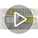 Vacane XL Deep Refrigerator Drawer Organizer, Adjustable 14-19.5 Inch Large Fridge Bin
