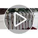 XENTUMI Colorful Set of 5 Reusable Christmas Stocking Holders for Mantle No-Damage Xmas Hooks