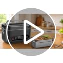 Dark Gray 1.2L Self-Heating Lunch Box for Adults - Portable Food Warmer