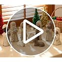 DurableDelights 4.2-inch Nativity Knit Set Indoor Religious Figurines - Holy Family Scene