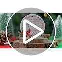 ZAGKOO Cardinal Christmas Ornament - Memorial