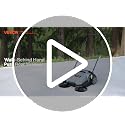 VEVOR Walk-Behind Hand Push Floor Sweeper with 25.6-Inch Sweeping Width, Gray & Black
