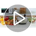 Black Stainless Steel Salad Spinner 5.3 Qt with Quick Dry & Stop - Easy Drain