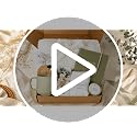 Sage Green Self Care Gift Basket for Women - Cozy Care Package, Relaxing Set for Best Friend, Sister, Mom, Girlfriend