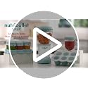 NutriBullet Baby Complete Food-Making System 32-Oz Food Prep Set - White Blue Clear