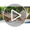 Lazy Daze Double Quilted Hammock with Pillow for Outdoor Use - Fits 13-15 Ft Stand