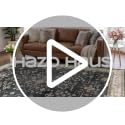 Ashen Multi 5x7 Boho Living Room Rug - Washable Vintage Non-Slip Carpet