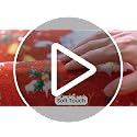 RUGVIGO 2x10 ft Red Christmas Runner Rug - Holiday Scalloped Non-Slip Washable Floor Mat for Entryway & Kitchen