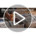 Kosgoo Navy Travel Vacuum Seal Bags Set 20+20+28 inches with Pump, Fits 26-28 inch Suitcases