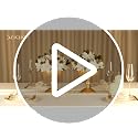 Sziqiqi Gold Urn Vase Set of 10 Tall Wedding Centerpieces Variation Gold/10