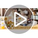 Yellow Sunflower Gift Box for Women - Care Package with Self Care Items & Accessories