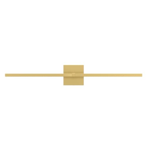 CCYCOL 30-inch Gold Rotatable LED Bathroom Vanity Light Fixture Over Mirror Dimmable 5CCT