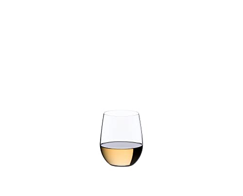 Riedel O Wine Tumbler Viognier/Chardonnay Set of 2 - 4.2 Ounces, Stemless, Dishwasher Safe