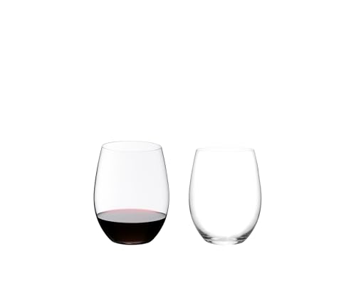 Riedel O Wine Tumbler Cabernet/Merlot Glass Set of 2, 21.9oz Stemless