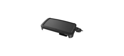 BLACK+DECKER 8-Serving Electric Griddle with Warming Tray, Non-Stick Surface, Removable Drip Tray