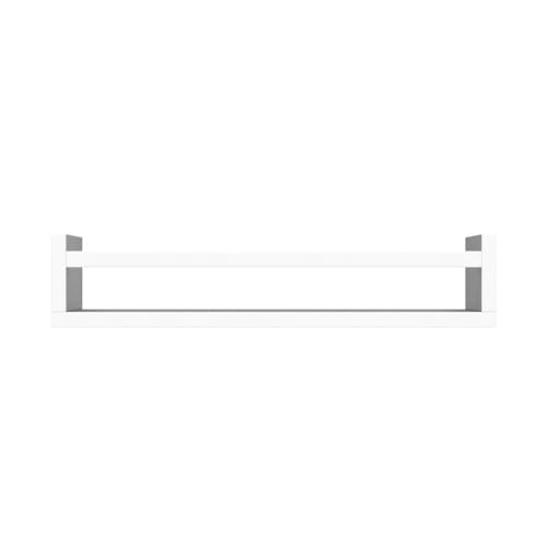 Onlysky Set of 4 Wall-Mounted Kid's Bookshelf - White Floating
