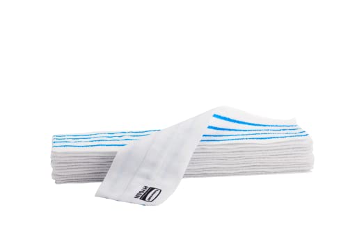 Rubbermaid HYGEN Disposable Microfiber Pads 150ct for 18" Quick Connect Mop System