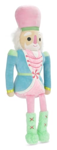 iscream Holiday 18" Plush Nutcracker Ballet Pillow - Peppermint Prince
