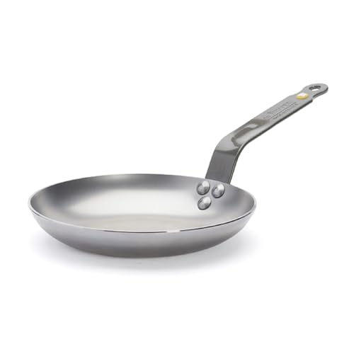 de Buyer 8-Inch Carbon Steel Omelette Pan – Naturally Non-Stick, French Made