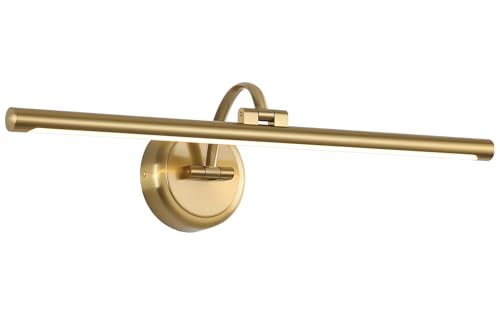 Tassuowell Brass Hard-Wired Dimmable 23.62 Inch Wall Art Picture Light for Paintings