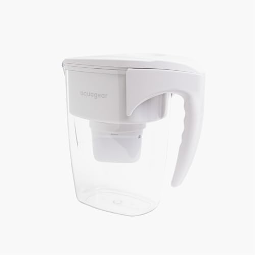 Aquagear Water Filter Pitcher – Lead, Chlorine, PFOA/PFOS,
