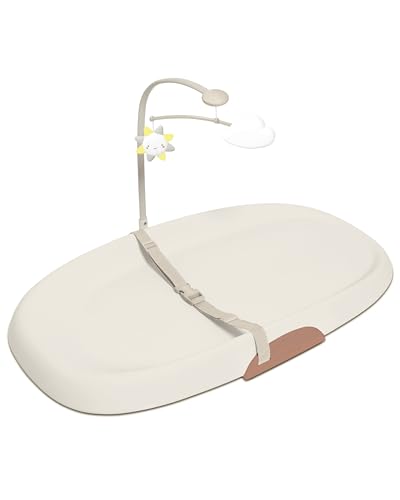 Skip Hop Baby Changing Pad, Nursery Style, Wipeable, Contoured with Cushioned Foam, Oat 16"