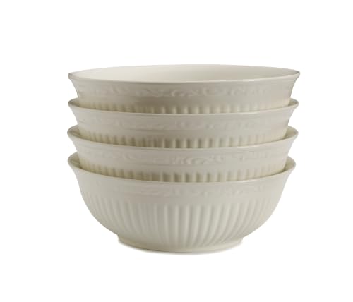 7-Inch Italian Countryside Stoneware Cereal Bowl - Set of 4, 24 oz