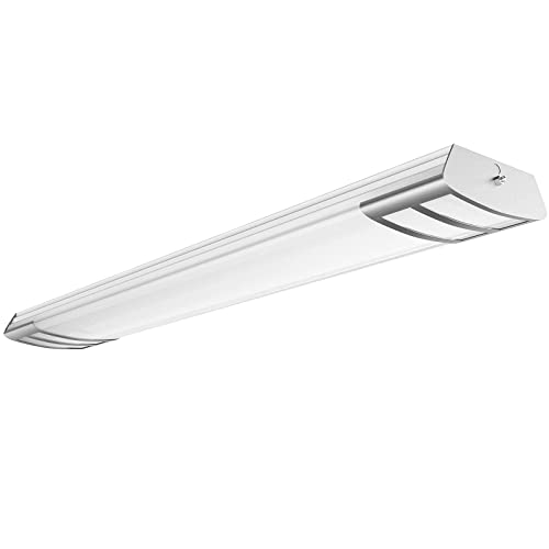 ANTLUX 4ft LED Linear Flush Mount Light 50W 5600lm 5000K Kitchen Ceiling Fixture
