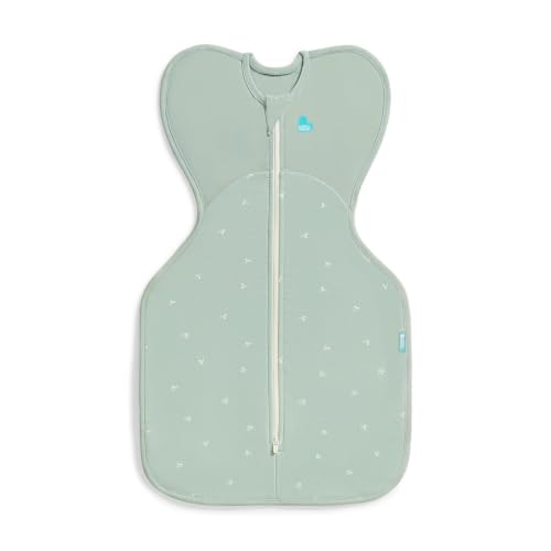 Baby Sleep Sack Swaddle Up 1.5 TOG - Small Olive - Arms Up Design