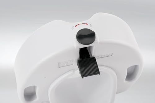 Elevated Toilet Seat Riser 5 Inch Support Capacity 350 lb White - Medline