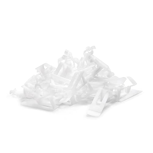 HLO Lighting Christmas Light Clip | All in One | Use with C9, C7, and LED Mini Lights | Christmas Light Hangers for Gutters | 25 Pack