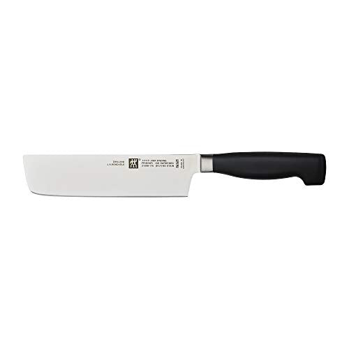 ZWILLING Four Star 6.5-Inch Nakiri Kitchen Knife - German High-Carbon Stainless Steel