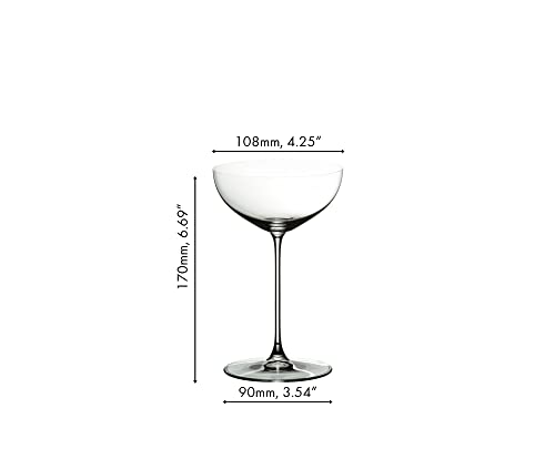 Riedel Veritas Coupe Glass, Set of 2
