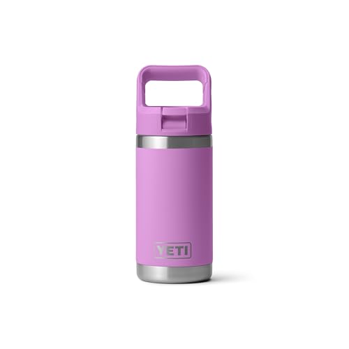 YETI Rambler Jr. 12 oz Kids Water Bottle with Straw Cap - Desert Bloom