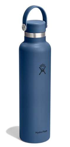 Hydro Flask 24 Oz Insulated Stainless Steel Water Bottle - Leakproof, Harbor Blue
