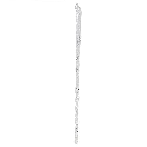 Kurt Adler 12-Piece Glass Icicle Ornament Box Set, 3.5-Inch