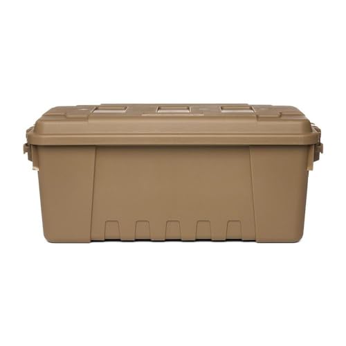 Plano Medium Desert Tan Sportsman's Storage Trunk - Lockable, Weather-Resistant