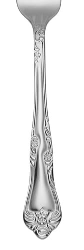 Oneida Azalea 20-Piece Flatware Set for 4 - Floral Fiddle Back Design
