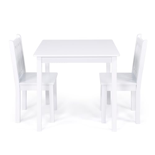 Humble Crew Toddler Table & Chair Set Off White - Kids Activity Furniture