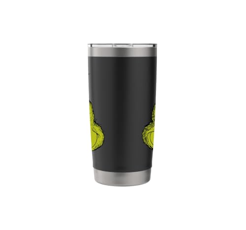 Dr. Seuss Grinch Stainless Steel Insulated Tumbler Black 20oz Christmas Gift