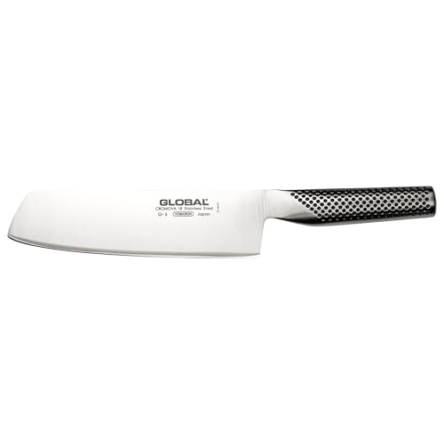 Global 7-Inch Vegetable Knife - Japanese Nakiri Style Kitchen Utensil