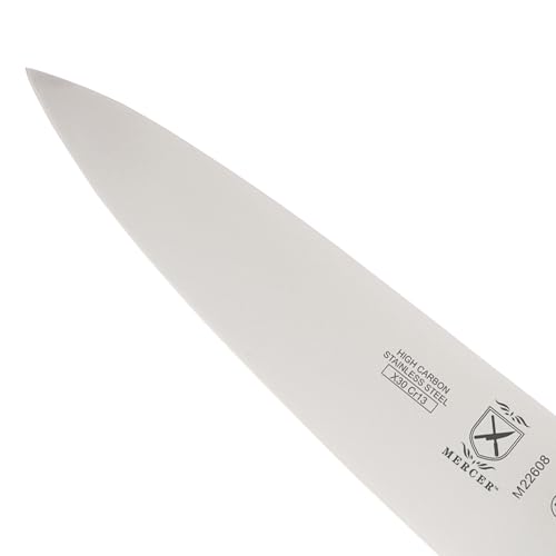 8-Inch Chef's Knife - Mercer Millennia Black Handle, High-Carbon Japanese Steel