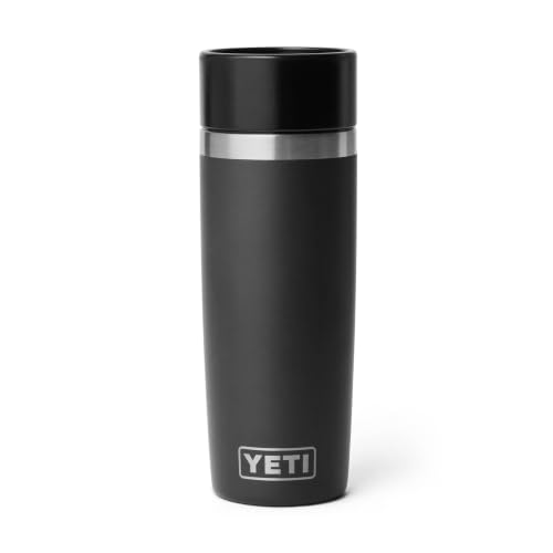16 oz Travel Bottle - Stainless Steel Vacuum Insulated with Leakproof Cap - Black