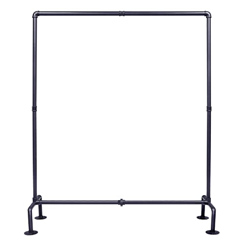 OROPY Heavy Duty Industrial Pipe Clothes Rack - Freestanding Wardrobe, Variation 1