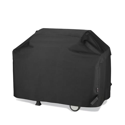 Heavy Duty Waterproof Grill Cover for 65 Inch Outdoor Grills - Black